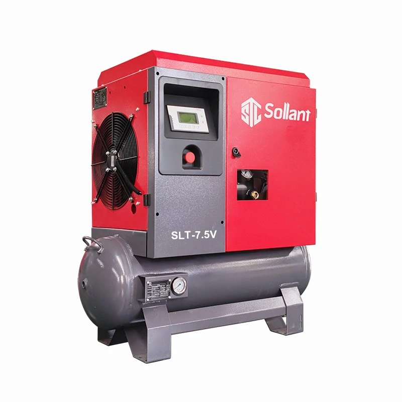 7.5KW Single Phase Screw Air Compressor(2)